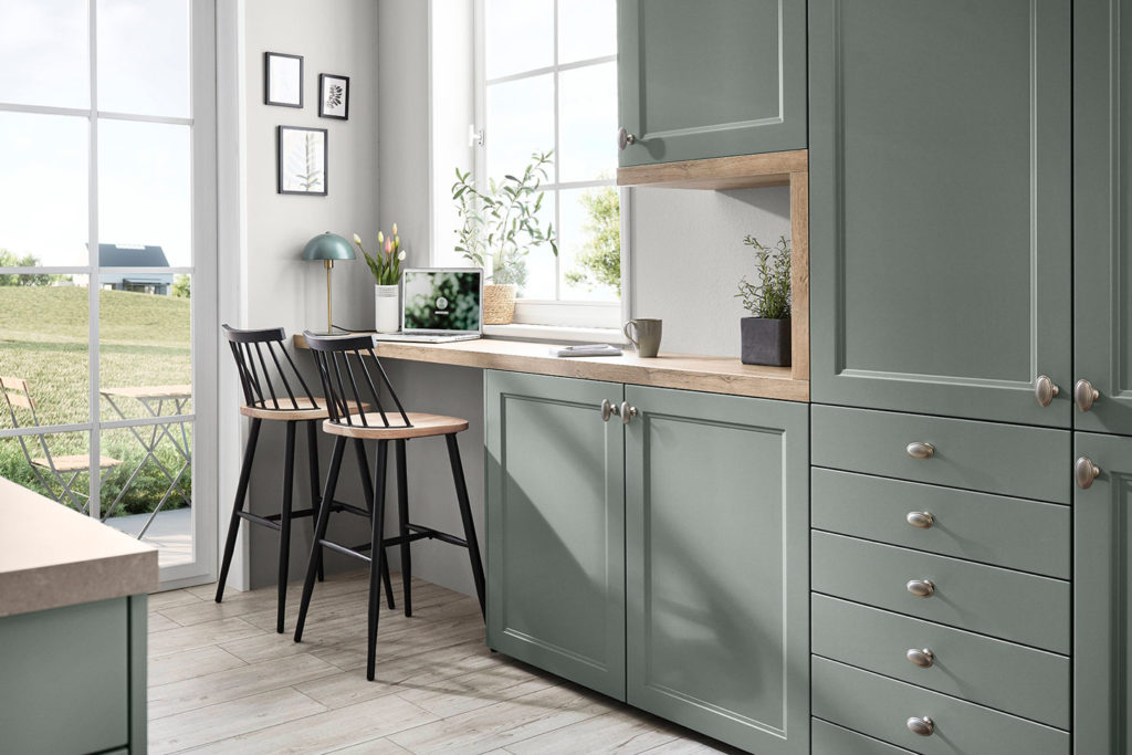 776 Laminado lacado, verde caña